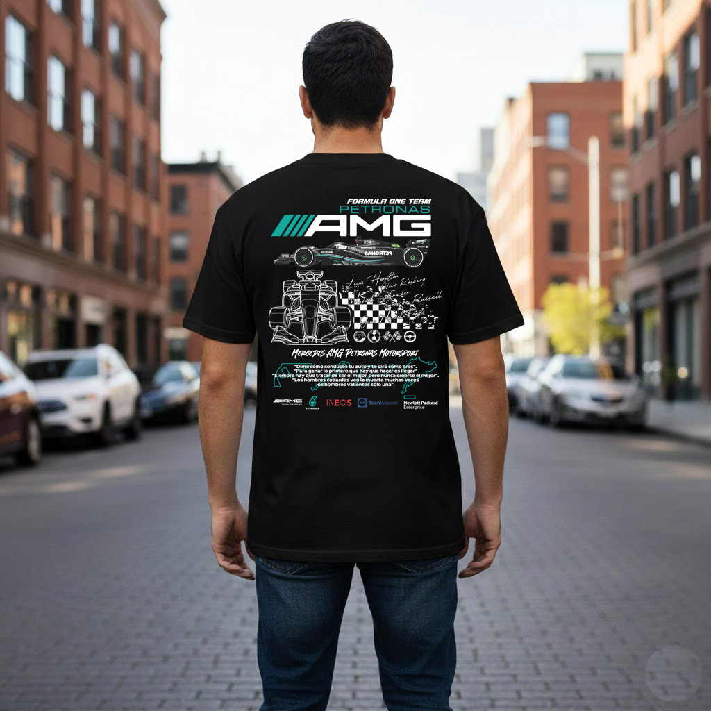 CAMISA AMG PETRONAS FORMULA1 - Imagen 3