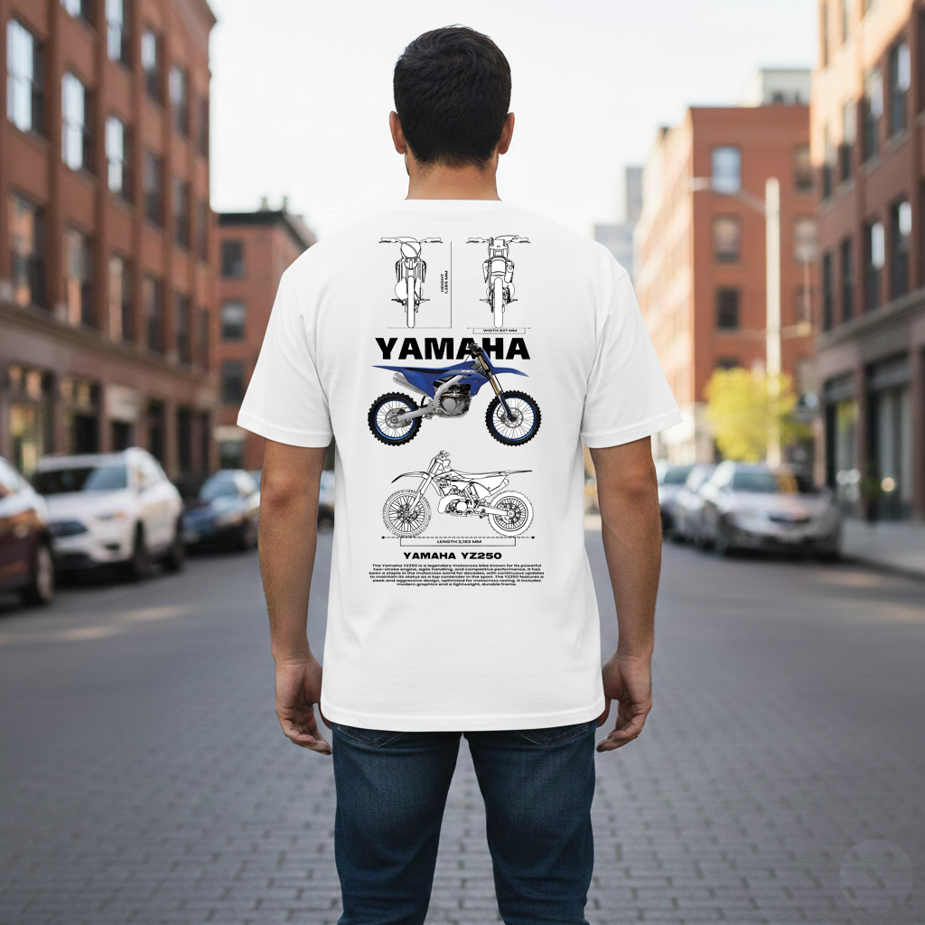 CAMISA MOTO YAMAHA CROSS - Imagen 5