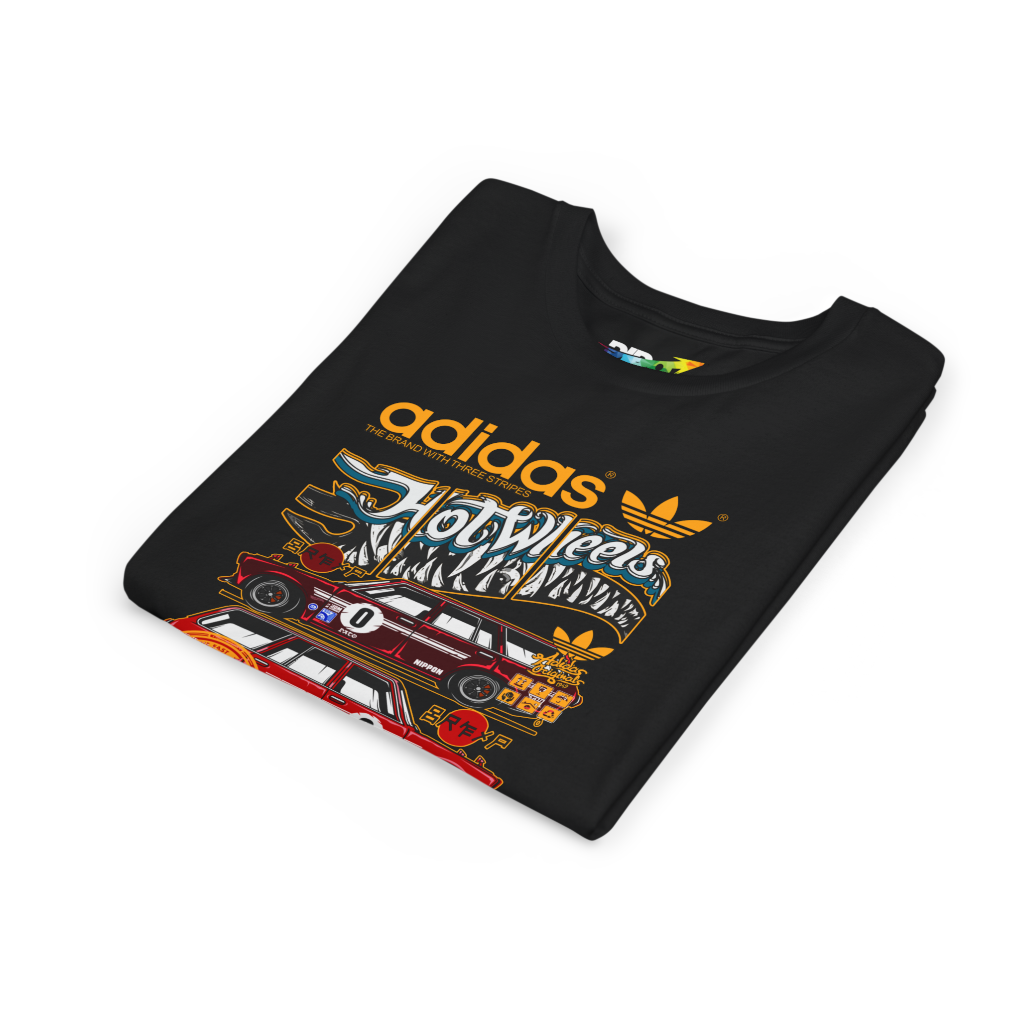 CAMISA ADIDAS HOTWHEELS RANCHERA ROJA - Imagen 3