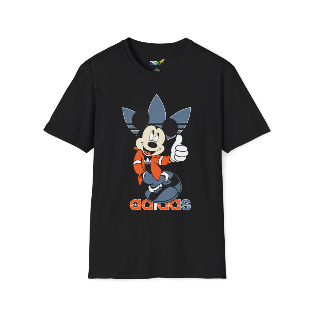 CAMISA LOGO ADIDAS CON MICKEY