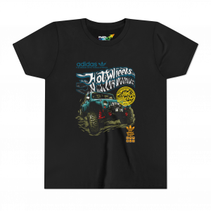 CAMISA ADIDAS HOTWHEELS  4X4 AZUL