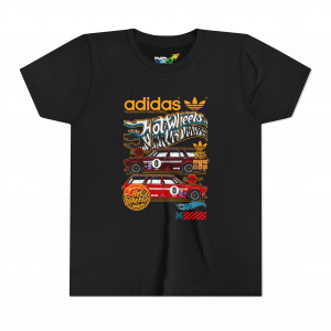 CAMISA ADIDAS HOTWHEELS RANCHERA ROJA