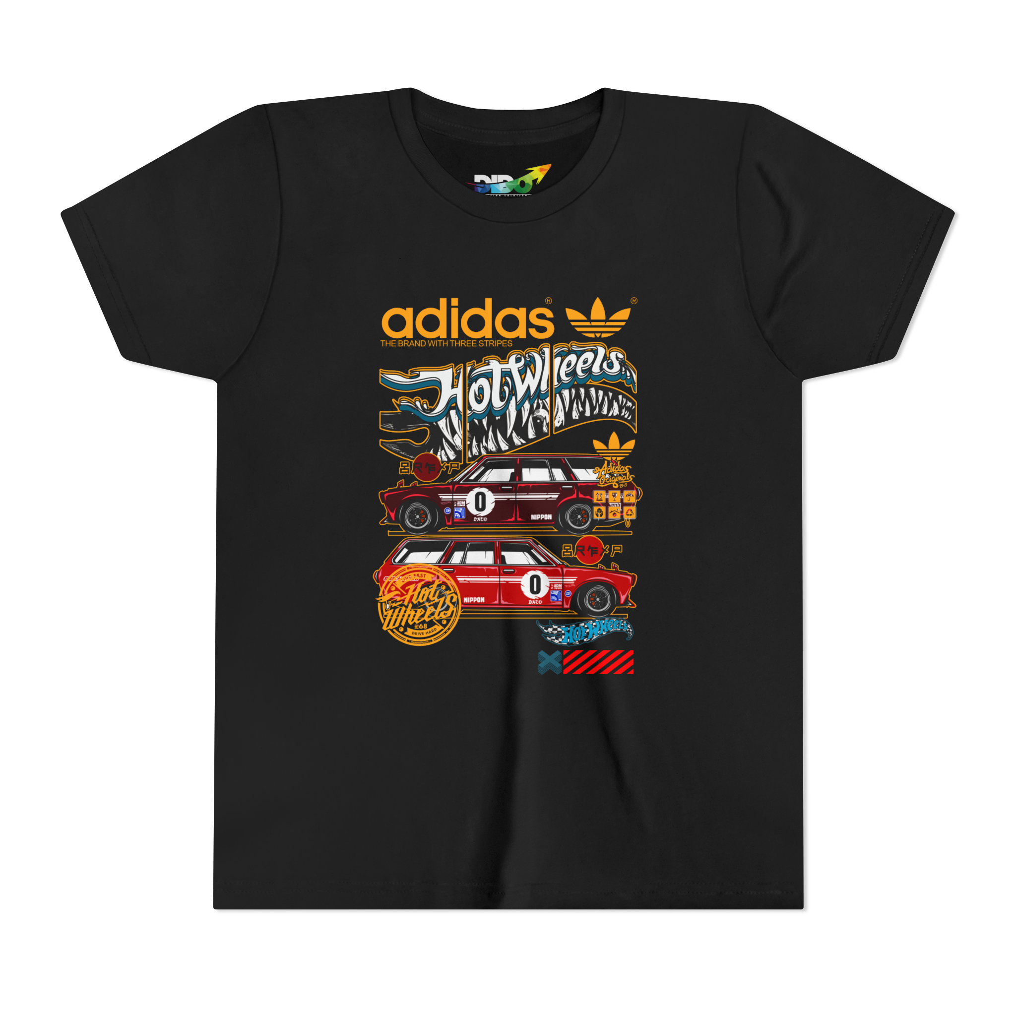 CAMISA ADIDAS HOTWHEELS RANCHERA ROJA