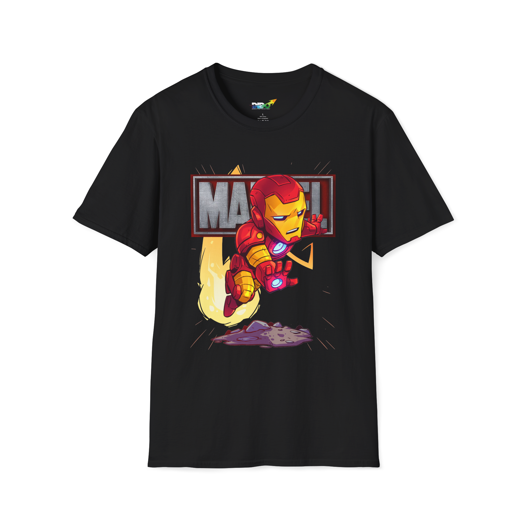CAMISA IRON MAN VOLANDO MARVEL