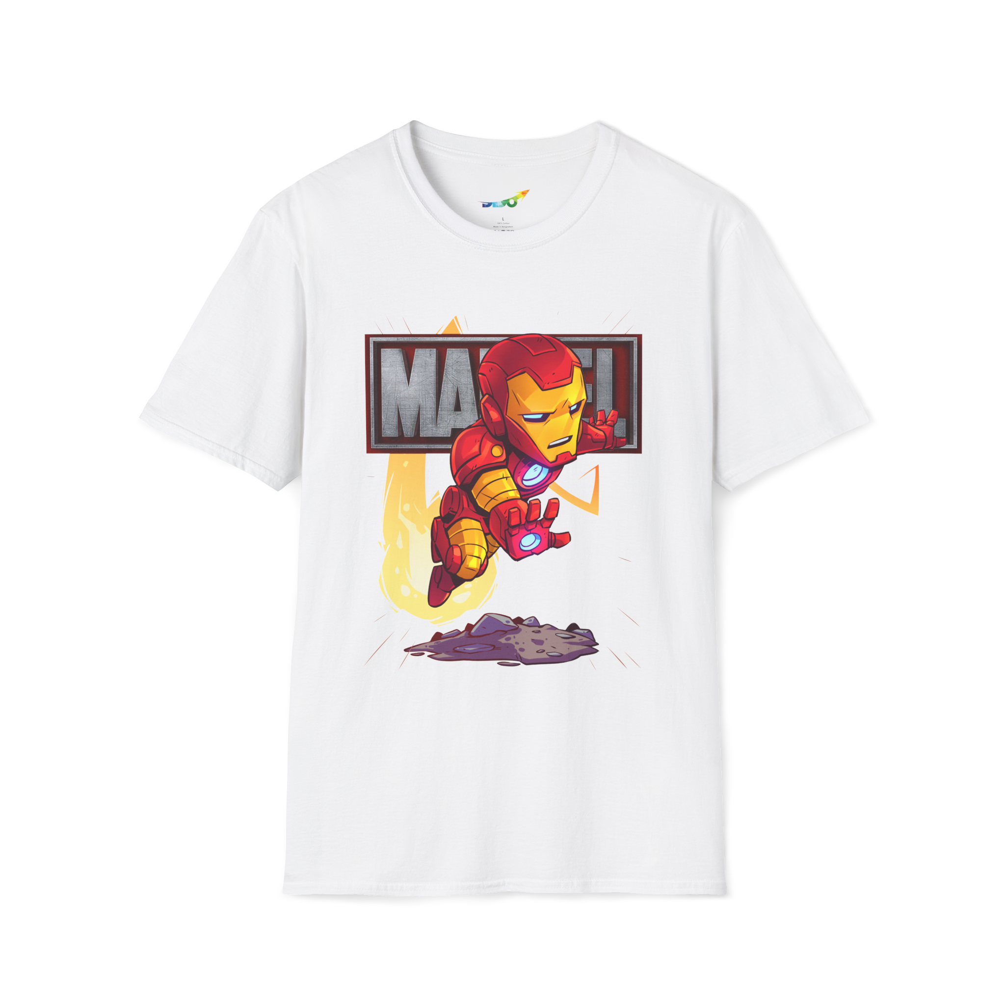 CAMISA IRON MAN VOLANDO MARVEL - Imagen 6
