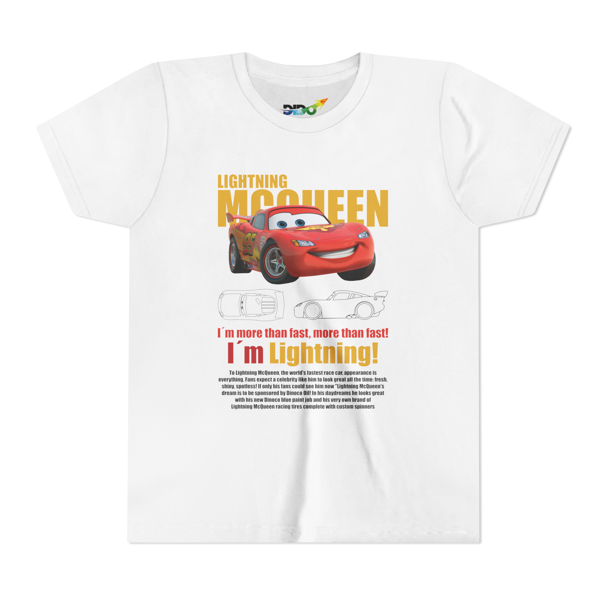 CAMISA LIGHTNING MCQUEEN - Imagen 5