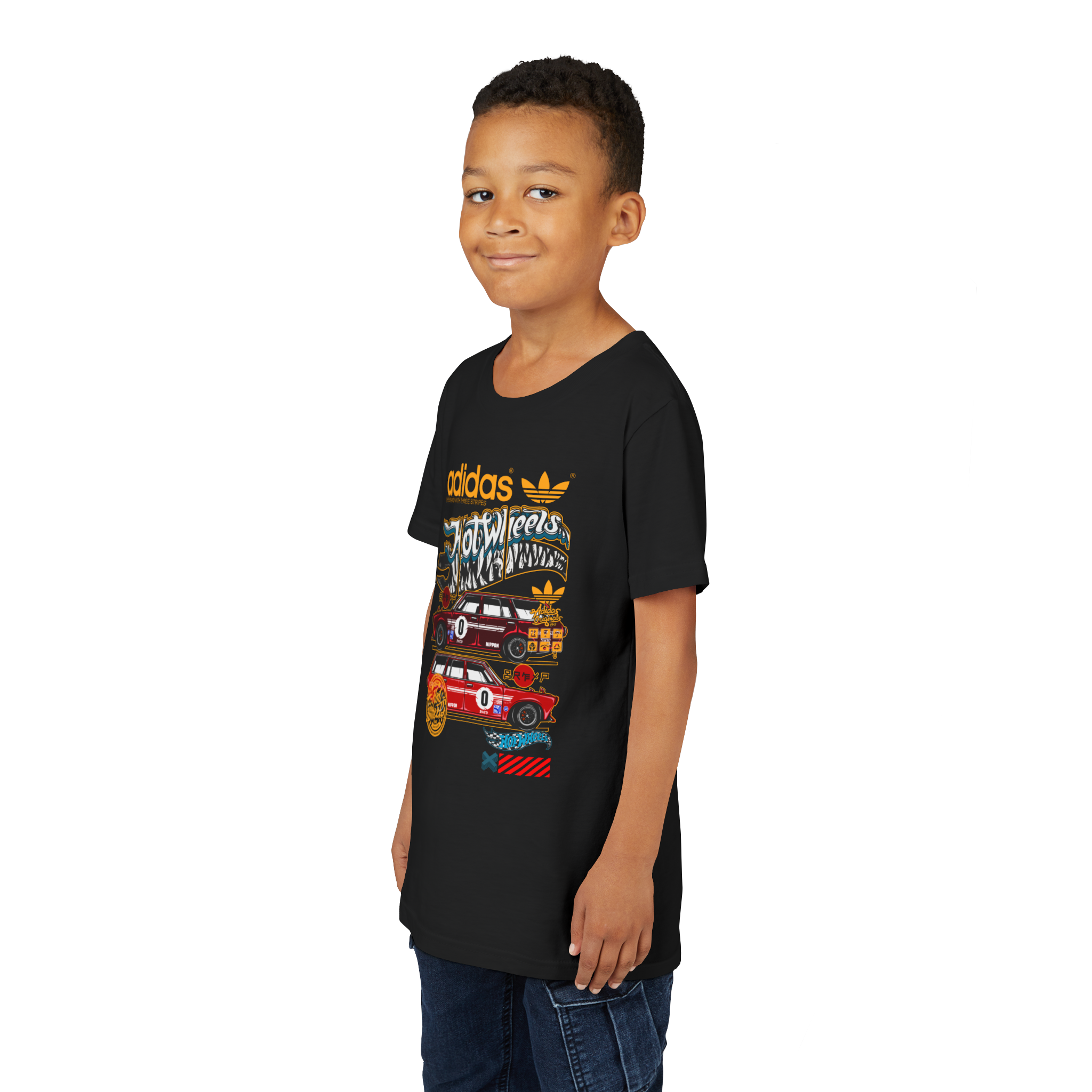 CAMISA ADIDAS HOTWHEELS RANCHERA ROJA - Imagen 4