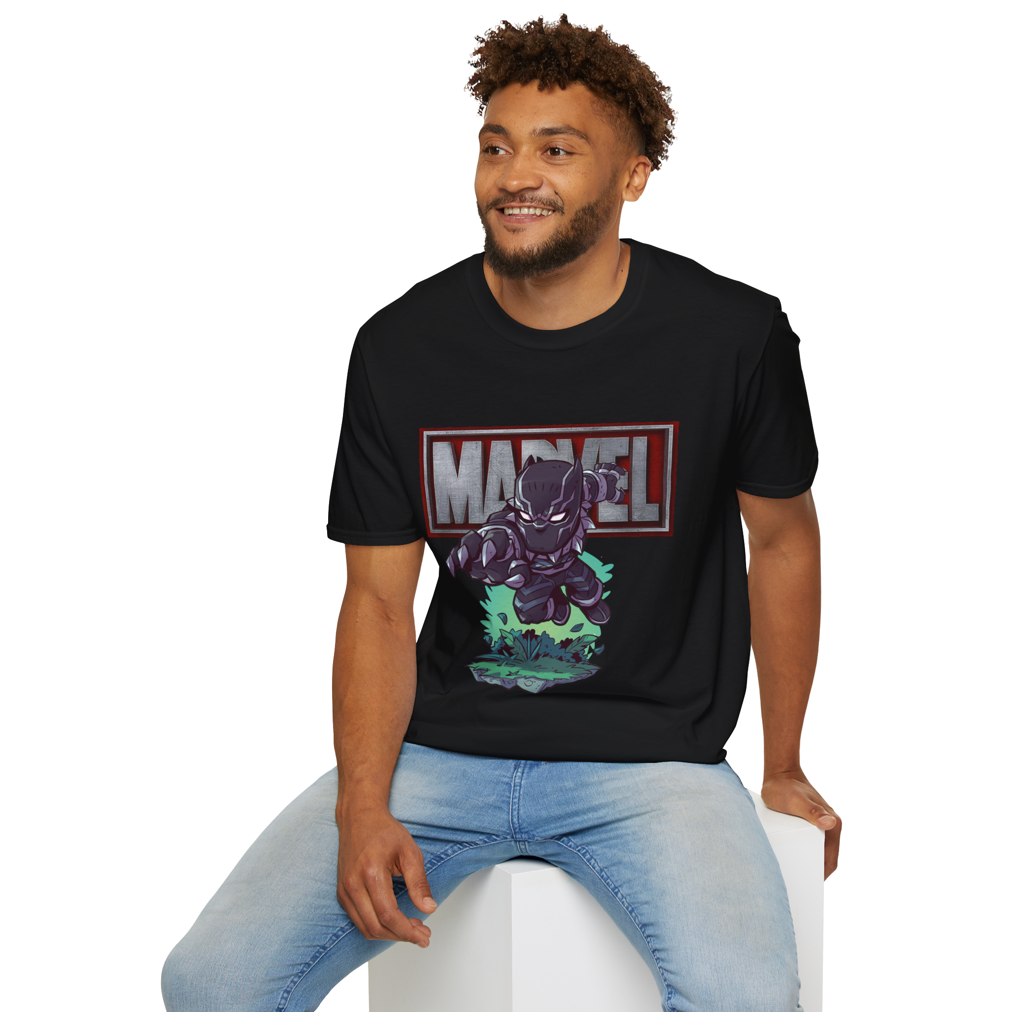 CAMISA BLACK PANTHER MARVEL - Imagen 4