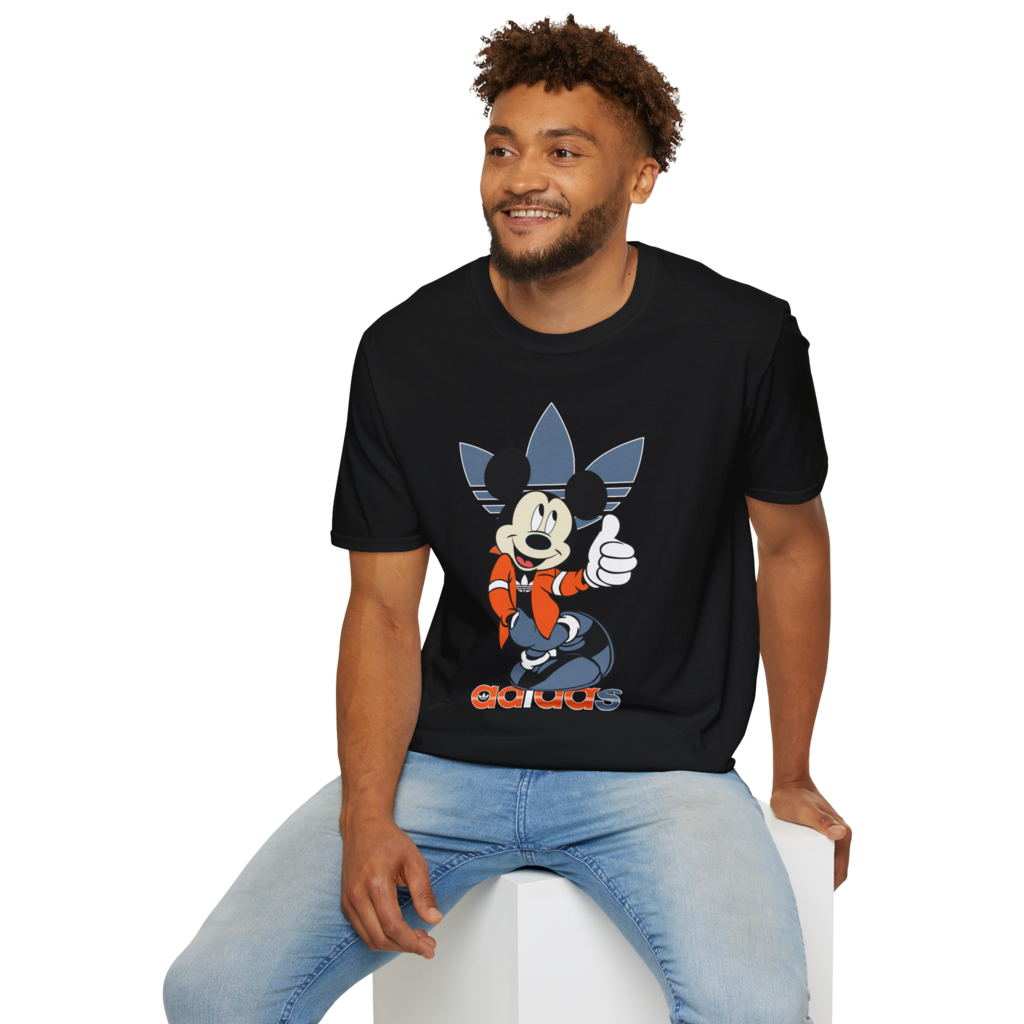 CAMISA LOGO ADIDAS CON MICKEY - Imagen 4