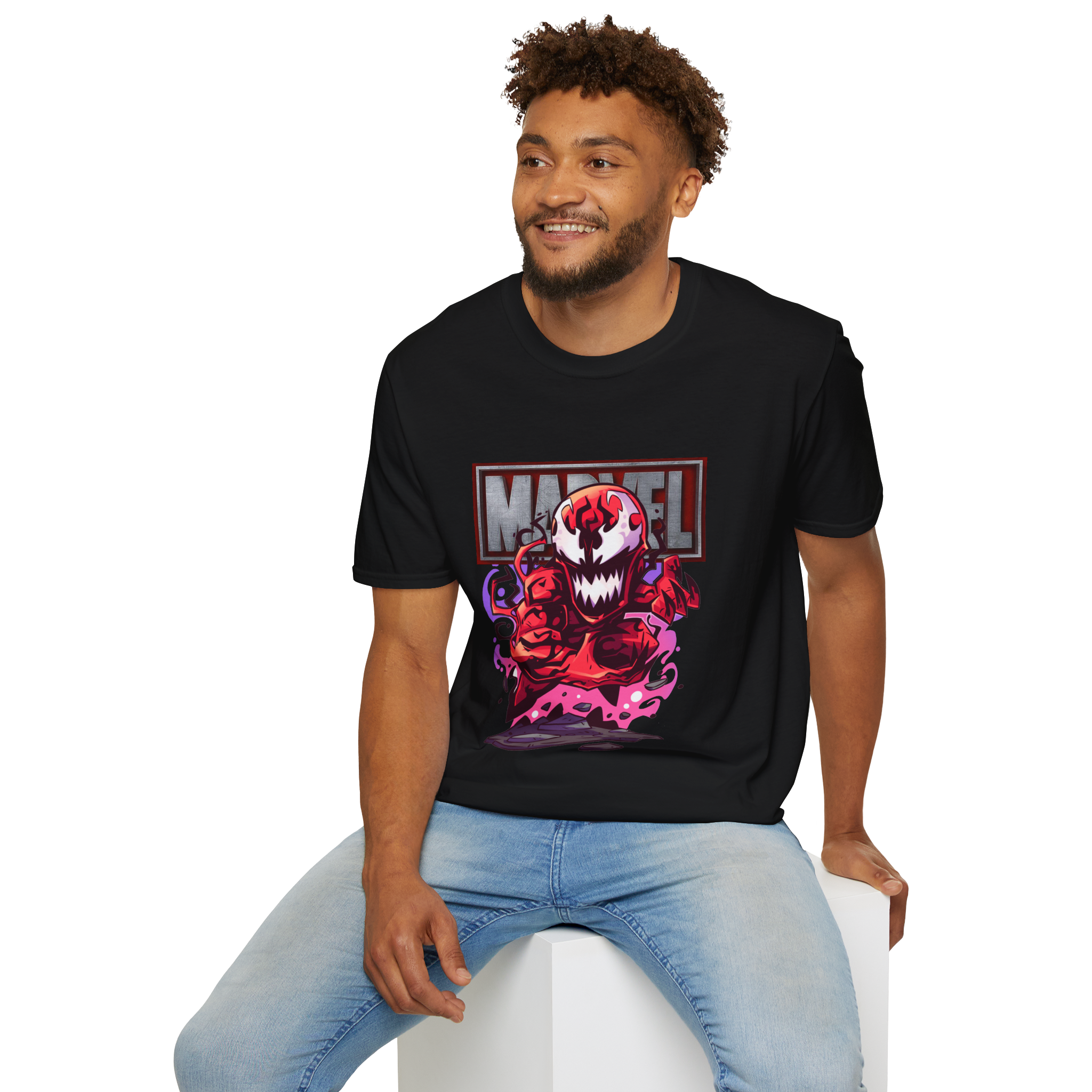CAMISA VENON ROJO MARVEL - Imagen 4